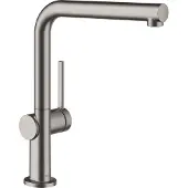 Hansgrohe talis m54 eengreeps keukenmengkraan 270, brushed black chrome