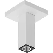 Hansgrohe plafondaansluiting e 10 cm, mat wit