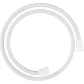 Hansgrohe Designflex doucheslang 125cm mat wit textiel