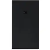 Boss & Wessing Douchebak bws elsa composiet anti-slip 90x90x3 cm mat zwart