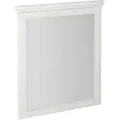 Sapho Cross Spiegel in houten lijst 60x80cm, oud wit