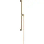 Hansgrohe Brausestang Unica S Puro, 663 mm, Easy Slide, geborsteld brons
