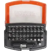 Boxer bitset in doos met riemclip S2 staal 31 stuks