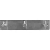 MILLARCO havermoutrekstang met 3 haken 20 x 4 cm roestvrij staal
