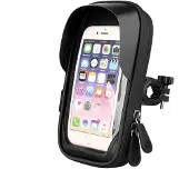 INF Waterdichte telefoonhouder voor fiets - Zwart