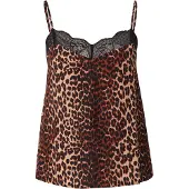 Pieces Top 'PCTIFFANY' bruin / lichtbruin / zwart