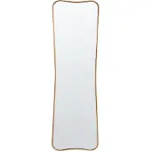 Beliani BRIEUC - Wandspiegel - Goud - Hout