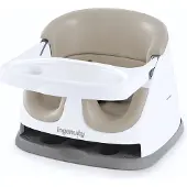 Ingenuity Baby Booster Seat for 6 Months to 3 Years Old. 2-in-1 Cashmere Base. RemovableTray. Easy Storage and Cleaning
