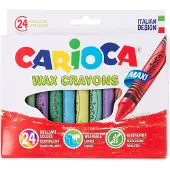 Carioca Maxi waskrijt 24 pcs