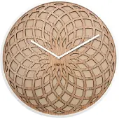 Nextime Sun Small - Klok - Rond - Ø35 cm - Beige