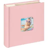 Walther design ME-110-BR Fun Baby Selection - Memo insteekalbum - 200 foto's 10 x 15 cm - Roze