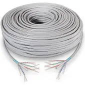 Aisens A136-0281, 100 meter, Cat6, F/UTP (FTP), grijs