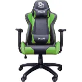 Talius Gecko v2, universele gamingstoel, 120 kg, beklede zitting, beklede rugleuning, geschikt voor racen, universeel
