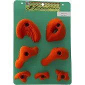 Metolius - Super 7 Set Naturals - Klimgrepen 7 Holds, oranje