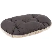 Ferplast Kussen Relax Bruin&Beige - Hondenkussen