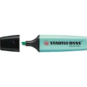 Stabilo BOSS ORIGINAL Pastel - Markeerstift - Vleugje Turquoise - Doos 10 stuks