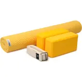 Yogistar Yoga-Set kick it - two (Yogamatte + 2x Yogablock + Yogagurt)