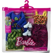 Barbie Kleding Mode en Accessoires 2-Pack Poppen 2 Levendige Outfits