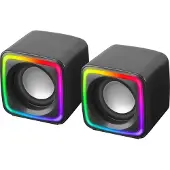 Mars Gaming MSCUBE, met kabel, 8 Watt, 20 - 20000 Hz, 4 Ohm, zwart