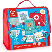 Hape Small Medical Briefcase Doctor Set Rood Kinderen