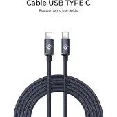 Subblim SUBCAB-C06002 USB-kabel USB 2.0 2 m USB C Zwart