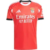 Adidas Tricot 'Benfica 25/26' citroen / rood / zwart / wit