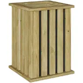 vidaXL Plantkisten Bruin 33 x 33 x 45 cm Geïmpregneerd grenenhout