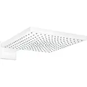 Hansgrohe Raindance E hoofddouche 300 1jet EcoSmart met douche-arm, mat wit