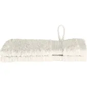 vidaXL Gastendoek SOLUND 2 st Crème 15 x 21 cm 550 gsm