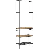 vidaXL Kledingrek Artisan Eiken 60 x 30 x 171 cm Bewerkt hout