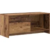 vidaXL Tv-meubelset 90 x 35 x 40 cm Oud Hout Bewerkt hout