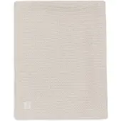 Jollein Deken Wieg 75x100 Basic Knit Oatmeal/Velvet
