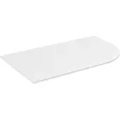 Sapho Pulse Rockstone Werkblad 757x12x462mm, links, wit mat