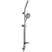 Aqualine Tila douchestangset met zeepbakje, schuifhouder, doucheslang 1500 mm, chroom