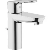 GROHE BauEdge - Wastafelkraan, met waste, chroom 32819000