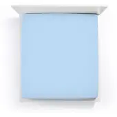 Bella Donna Jersey La Piccola Topperhoeslaken 140x190-200 cm lichtblauw-0522