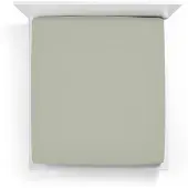 Bella Donna Jersey La Piccola Topperhoeslaken 120x190-200 cm grijsgroen-0633