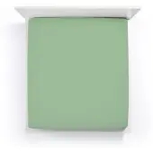 Bella Donna Jersey La Piccola Topperhoeslaken 120x210-220 cm olijf-0533