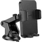 Hoco H37 Autohouder voor Telefoon - Toegankelijk voor Windscherm/Dashboard