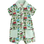 Next Rompertje/body 'Cath Kidston Romper' mintgroen / gemengde kleuren