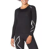 2XU Compressietrui met lange mouwen voor dames Core | Maat XS