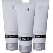 Janzen Shower Scrub Black 22 3-pack