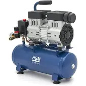 HBM olievrije stille compressor, 8 liter