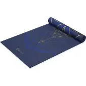 Gaiam Reversible Yogamat - 6 mm - Metallic Sun & Moon
