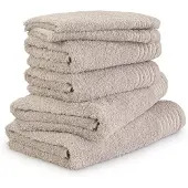 Möve Handdoekenset 6-delig - 100% katoen - zacht, absorberend & huidvriendelijk - badkamer set - gemaakt in Duitsland - New Classic 6-delig