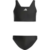 Adidas Sportieve badmode '3-Stripes V-Back Bikini' zwart / wit
