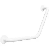 Sapho Handgreep Gebogen Handicap 40/40cm Wit