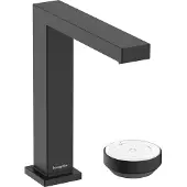 Hansgrohe Tecturis E - Wastafelkraan - 2-gats - CoolStart energiebesparend - Met waste - 150mm maat - Mat Zwart