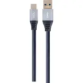 DCU Kabel USB A naar USB C DCU Zwart (1,5M)