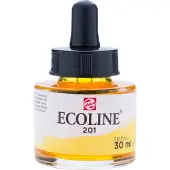 Taidepiste Ecoline inkt - 30 ml - lichtgeel 201